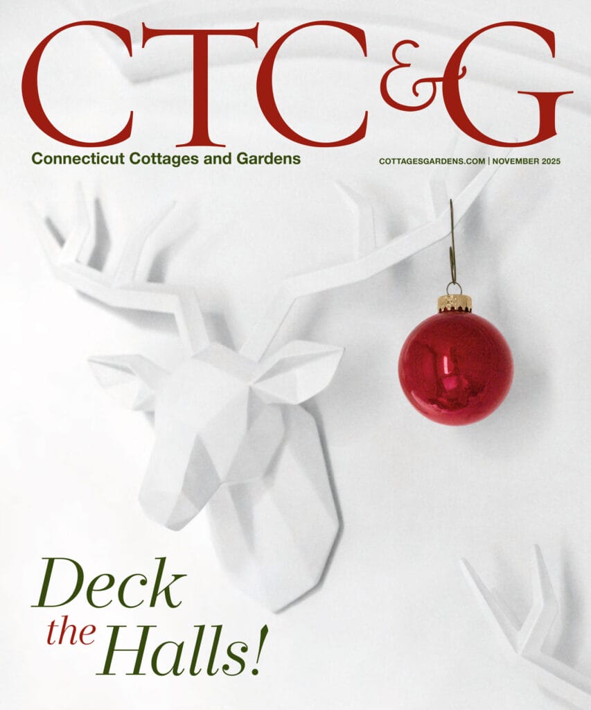 Connecticut Cottages and Garden Magazine Cover November 2025